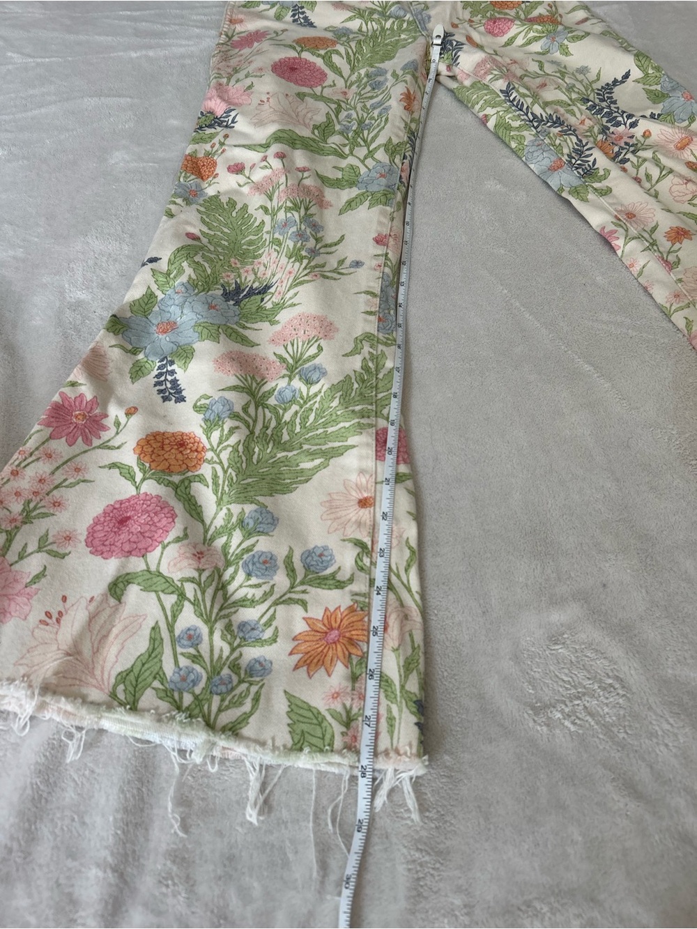 Wrangler Floral Flare Jeans - Picture 7 of 8